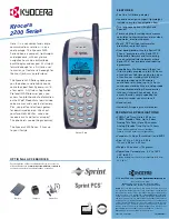 Предварительный просмотр 2 страницы Kyocera 2255 Brochure