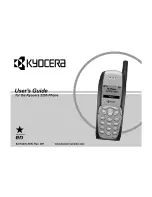 Предварительный просмотр 1 страницы Kyocera 2255 User Manual