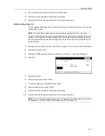 Preview for 321 page of Kyocera C2525E Advanced Operation Manual