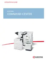 Kyocera COMMAND CENTER Operation Manual preview