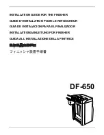 Preview for 1 page of Kyocera DF-650 Installation Manual