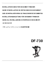 Kyocera DF-730 Installation Manual preview