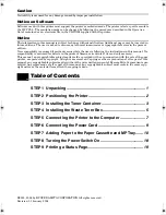 Preview for 2 page of Kyocera DISCOVER FS-3830N Installation Manual