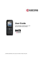 Kyocera DuraTR User Manual предпросмотр