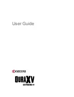 Kyocera DURAXV EXTREME+ User Manual preview