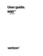 Kyocera DuraXV LTE Verizon User Manual preview