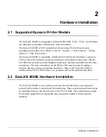 Предварительный просмотр 12 страницы Kyocera EcoLAN 2000E User Manual