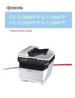 Kyocera ECOSYS FS-1035MFP/DP Operation Manual preview