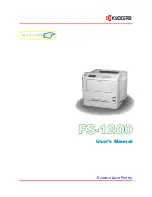 Предварительный просмотр 1 страницы Kyocera Ecosys FS-1200 User Manual