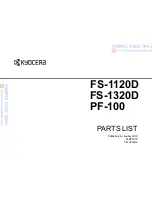 Предварительный просмотр 7 страницы Kyocera Ecosys FS-1320D Service Manual