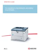 Kyocera ECOSYS FS-2020D Operation Manual preview