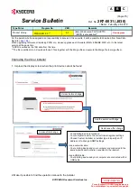 Preview for 2 page of Kyocera ECOSYS M5521cdn Service Bulletin