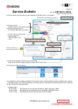 Preview for 4 page of Kyocera ECOSYS M5521cdn Service Bulletin