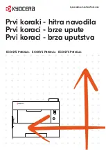 Предварительный просмотр 1 страницы Kyocera ECOSYS P3145dn Manual