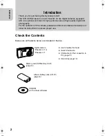 Preview for 2 page of Kyocera Finecam L3 Instruction Manual