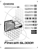 Kyocera FineCam SL300R Instruction Manual preview