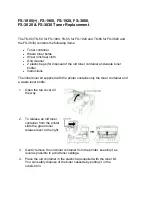 Kyocera FS-1800+ Manual предпросмотр