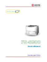 Предварительный просмотр 1 страницы Kyocera FS-6300 User Manual