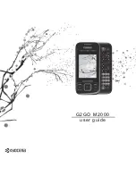 Kyocera G2GO User Manual preview