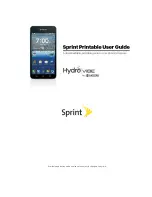 Kyocera HYDRO VIBE User Manual предпросмотр