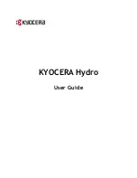 Kyocera Hydro User Manual предпросмотр