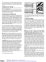 Preview for 2 page of Kyocera KD315GX-LFB Installation Manual