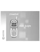 Предварительный просмотр 1 страницы Kyocera KE413 - Phantom Cell Phone User Manual