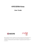 Kyocera Kona User Manual предпросмотр