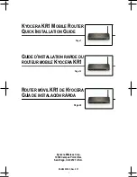 Kyocera KR1 - Mobile Router Wireless Quick Installation Manual preview