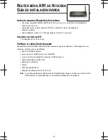 Preview for 26 page of Kyocera KR1 - Mobile Router Wireless Quick Installation Manual