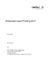 Предварительный просмотр 1 страницы Kyocera Laser Printing ELP User Manual