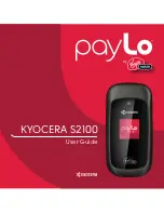 Kyocera Luno S2100 User Manual preview