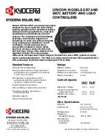 Kyocera LYNCOM SR7 Datasheet предпросмотр