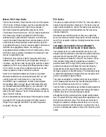 Preview for 2 page of Kyocera Milano C5121 User Manual