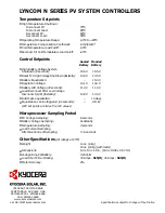 Preview for 2 page of Kyocera N Datasheet