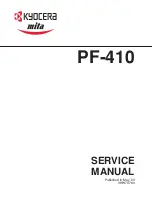 Kyocera PF-410 Service Manual preview