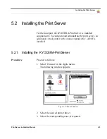 Preview for 161 page of Kyocera Printserver Installation Manual