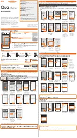 Предварительный просмотр 1 страницы Kyocera Qua Phone Settings Manual