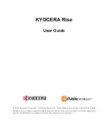 Kyocera Rise User Manual preview