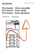 Kyocera TASKalfa 2020 User Manual предпросмотр