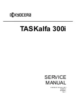 Kyocera TASKALFA 300I Service Manual preview