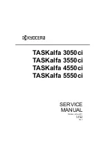 Предварительный просмотр 1 страницы Kyocera TASKalfa 3050ci Service Manual