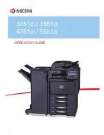 Предварительный просмотр 1 страницы Kyocera TASKalfa 3051ci Operation Manual