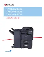 Preview for 1 page of Kyocera TASKalfa 3500i Operation Manual