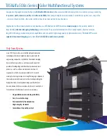 Preview for 2 page of Kyocera TASKalfa 500ci Series Brochure & Specs