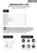 Preview for 11 page of Kyocera TJEP 5702551001479 Safety And Operation Instructions