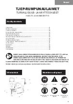 Preview for 43 page of Kyocera TJEP 5702551001479 Safety And Operation Instructions