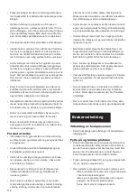 Preview for 116 page of Kyocera TJEP 5702551001479 Safety And Operation Instructions