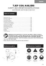 Preview for 157 page of Kyocera TJEP 5702551001479 Safety And Operation Instructions