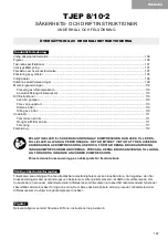 Предварительный просмотр 107 страницы Kyocera TJEP 8/10-2 Safety And Operation Instructions